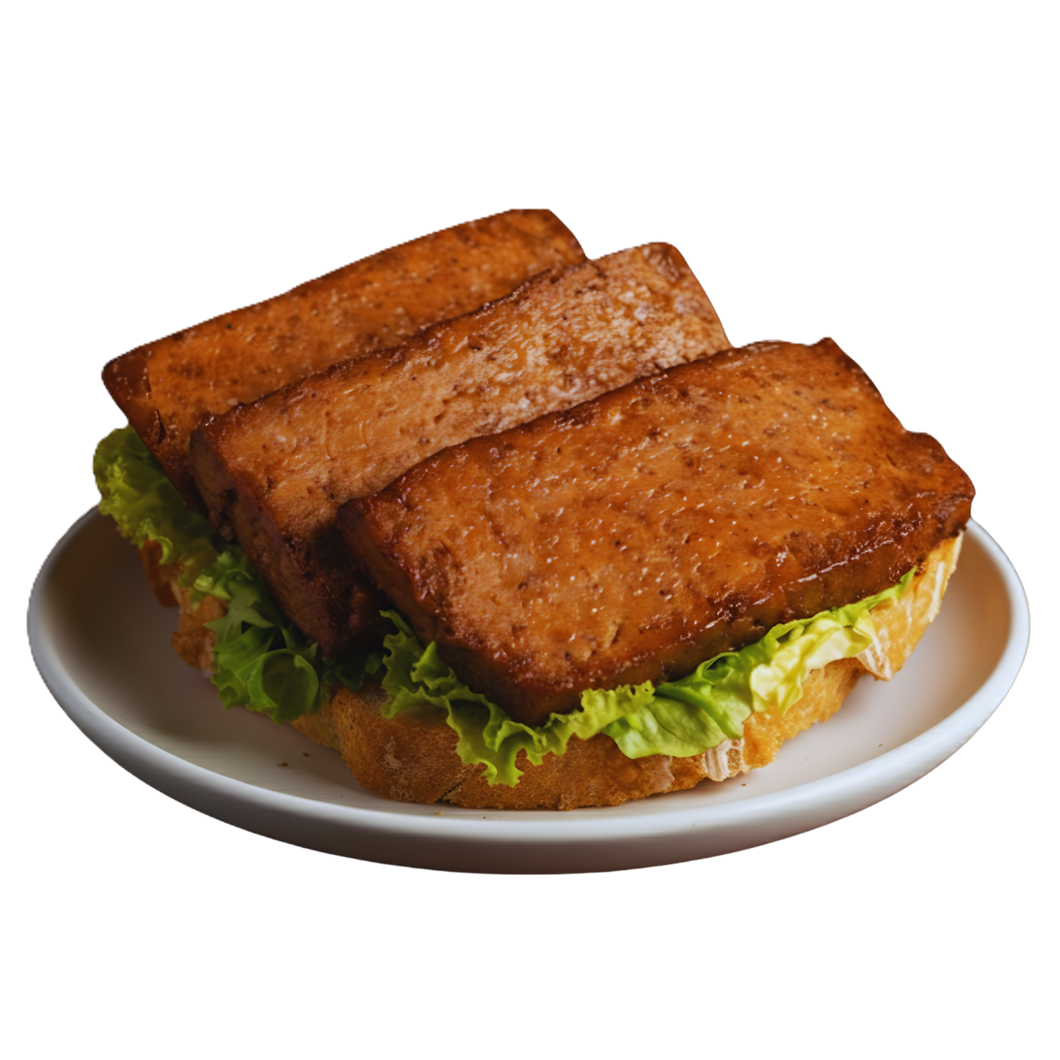 Bananavore luncheon meat sandwich